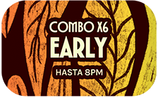 Combo x 6 Early
