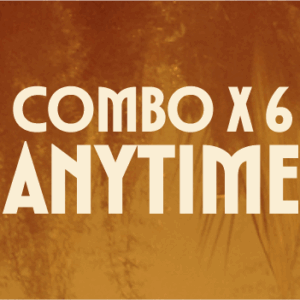 Combo x 6 Anytime