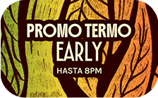 PROMO TERMO ALL YOU CAN DRINK (AGUA) Early